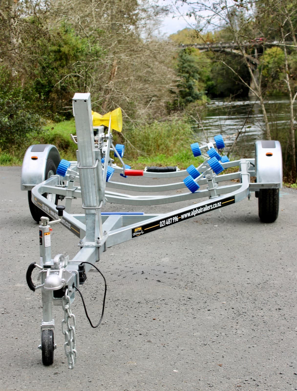 Look after it, and it'll outlast the boat. — Alpha Trailers NZ